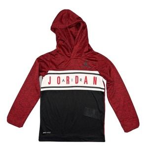 Air Jordan Jumpman Hoodie Pullover Kids Size (4-5 years)‎ SP CH RED WHITE BLACK